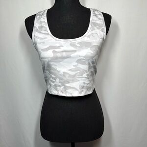 💜3/$15 Evolution and Creation Camo Crop Top